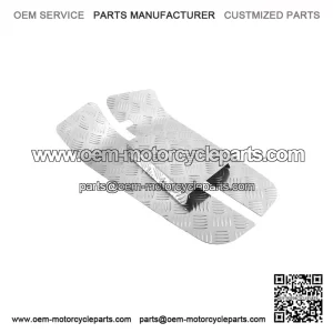 3?PIECE ALUMINIUM CHECKER PLATE SET ?C For Vespa PX80?200, PE, Lusso 1998