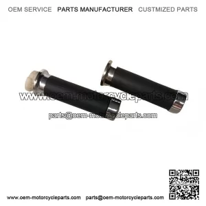 Pair of Knobs with Chrome Studs (CM29003) for VESPA PX 125/150/200.