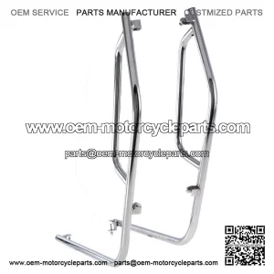 Chrome Legshield / Floorboard Crash Bars for VESPA PX125E, PX150E & PX200E (1984-2016).