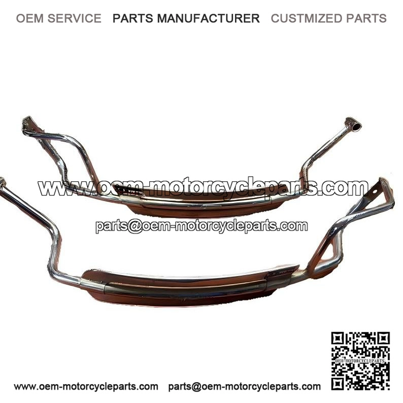 Chrome Side Crash Bars, Vespa PX T5