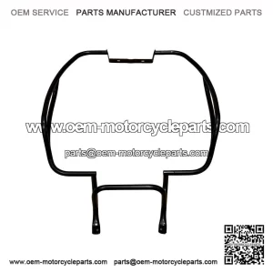 Black Rear Crash Bars / Side Protectors for Vespa PX