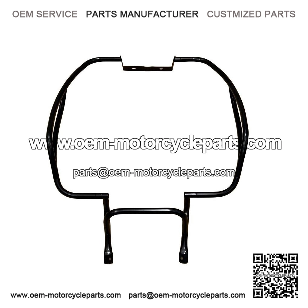 Black Rear Crash Bars / Side Protectors for Vespa PX