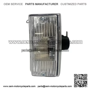Clear Front Right Hand Side Indicator for Piaggio Vespa PX & T5.
