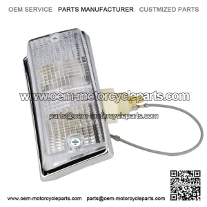 Clear Front Left Hand Side Indicator for Vespa PX & T5.
