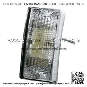 Complete Chrome Front Left Arrow / Indicator for Vespa PX 80/100/125/150/200.