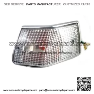 Complete Rear Right Chrome Edge / Arrow Indicator for Vespa PX, Rainbow, ETS & T5.