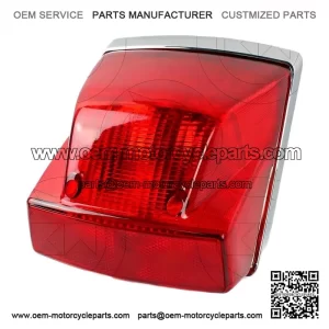 Stop Light / Taillight with Chrome Trim for PIAGGIO VESPA PX 125/150/200 (1998-2008).