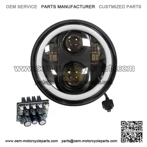 LED Front Headlight (7000 Lumen) for Vespa PX 125/150/200.