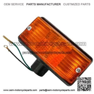 Complete Orange Left Indicator (Piaggio) for Vespa PX 125/150/200 E.