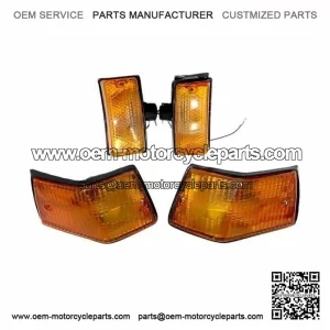 SET OF 4 FRONT & REAR INDICATORS ?C Fits Vespa PX, LML, Star, Stella Models