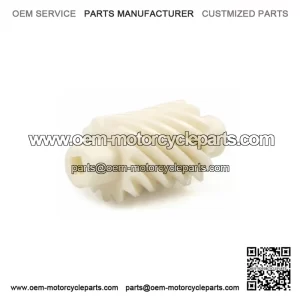 OEM Speedo Drive Gear (White) for Vespa PX (Up to 1984).