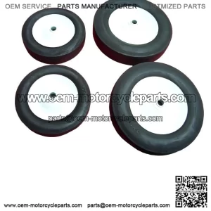 Lawn Boy Steel Ball Bearing Wheels Set ?C Includes 2 x 8" and 2 x 6"