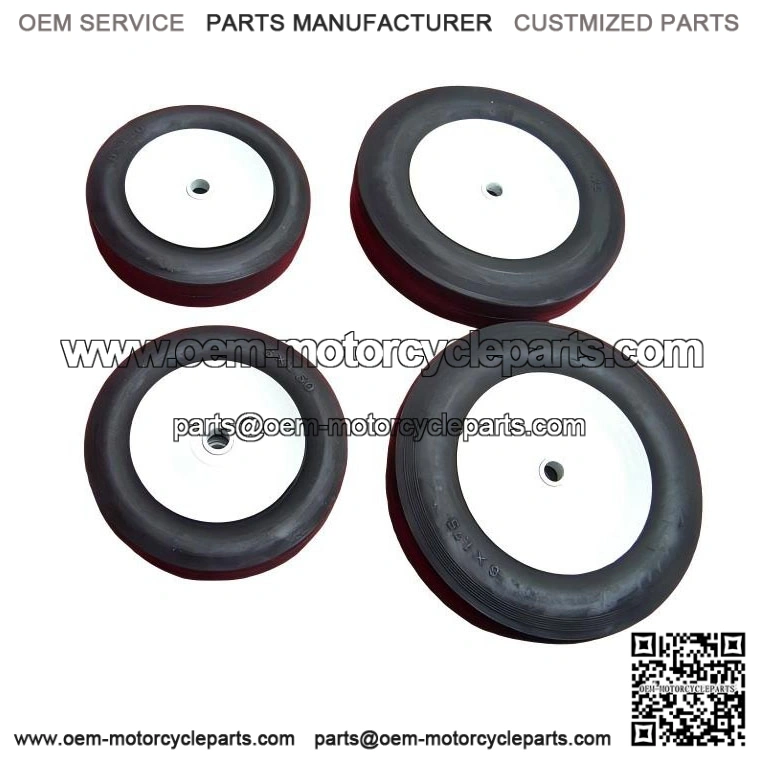 Lawn Boy Steel Ball Bearing Wheels Set ?C Includes 2 x 8" and 2 x 6" - Image 3
