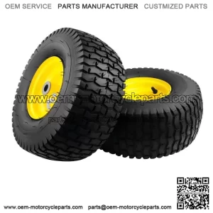 Front Lawn Tractor Tires (2 Pieces) ?C 15x6-6 ?C Fits Cub Cadet XT1 LT50, LT46, Super LT-1550, LTX-1046 KW