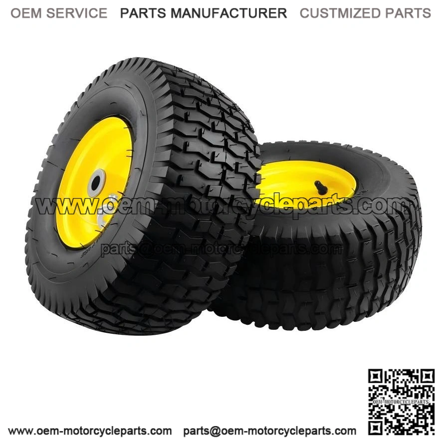 Front Lawn Tractor Tires (2 Pieces) ?C 15x6-6 ?C Fits Cub Cadet XT1 LT50, LT46, Super LT-1550, LTX-1046 KW