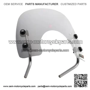 Clear Screen Windshield / Flyscreen for Vespa PX & LML 125/150/200 Star.