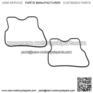 Valve Cover Gasket Set (2 Pieces) ?C Fits Kawasaki FD501V 17HP and John Deere LX279 ?C Replaces 9D25