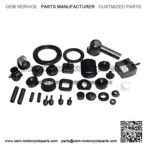 Rubber Grommet Kit for Vespa LML, PX, P150, PE, Star, Stella, Sportique & T5 Scooters.