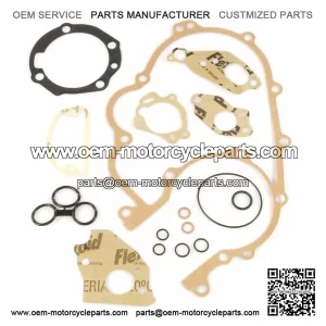Piaggio Engine Gasket Set with Rubber O-Rings for VESPA PX200E (1998-2005).