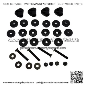 Knobs / Spacers / Bolts for Windscreen Mounting Kit ?C fits Vespa PX-PE.
