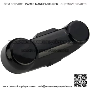 Gloss Black Fork Link Cover for Vespa PX, T5 & LML.