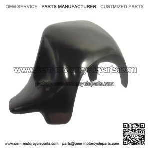 Black Racing Sport Windshield for Vespa PX FL2, PX150E, PX200E & Stella4T.