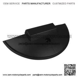 Black Spare Wheel Cover for Piaggio Vespa PX & T5.