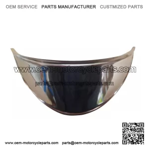 Polished Stainless Steel Headlight Peak / Mirror (155M) for Vespa PX, LML & Rally.