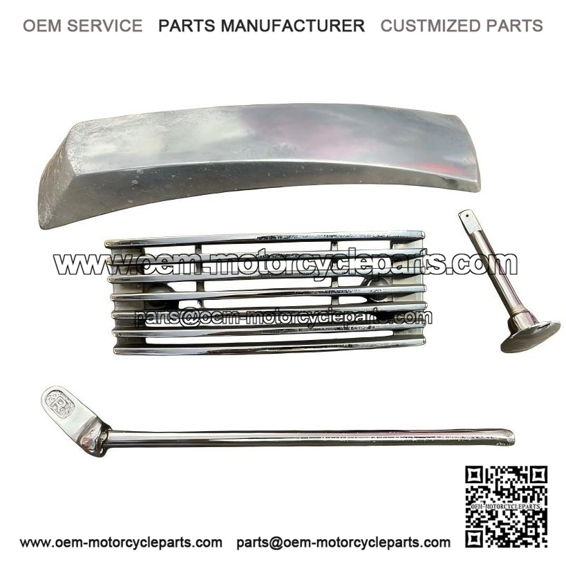 SHINY CHROME PARTS ?C For Vespa PX, T5, P200, TX