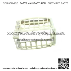 WHITE REAR LIGHT GRILLE / GUARD (PARASASSI) ?C For Vespa PX