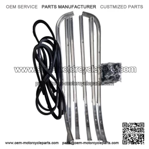 Floor Runner Kit with Strips/Channels for VESPA PX 125/150/200 & PE EFL.
