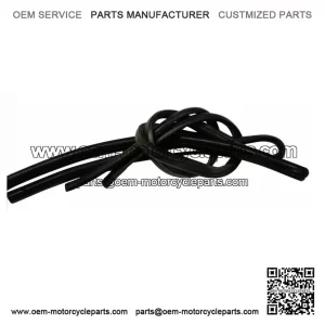 Pair of Black Side Panel Rubbers ?C New, for Vespa PX, P & LML.