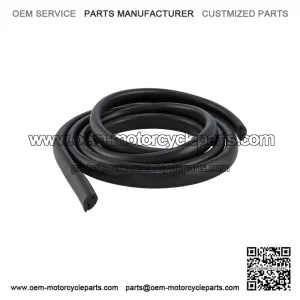 Black Rubber Leg Shield Trim (1650mm) for Vespa 50-125 & PX80-200.