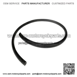 Left Hand Side Panel Rubber in Black for Vespa PX & T5.