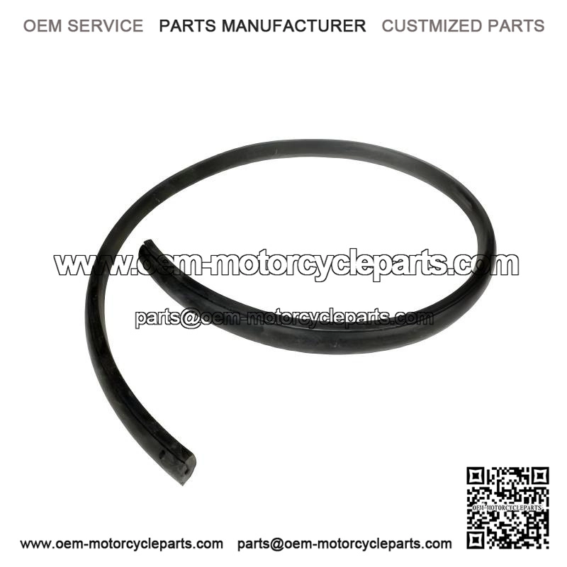 Left Hand Side Panel Rubber in Black for Vespa PX & T5.