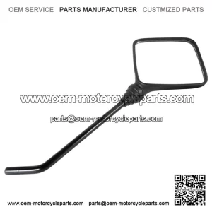 Left or Right Hand Side Black Mirror for Piaggio Vespa PX, PK & T5.