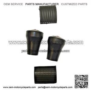 Kickstart / Rear Brake Pedal Rubber & Stand Feet Kit ?C fits ALL VESPA PX & PE Models.