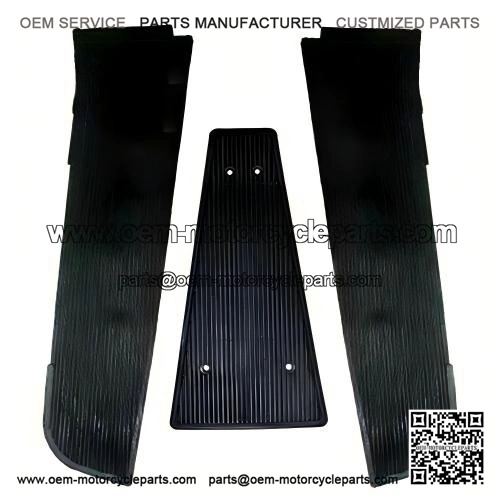 Rubber Floor Mat Set (Left/High/Right with Centre Mat) for Vespa PX, LML, T5 & PE.