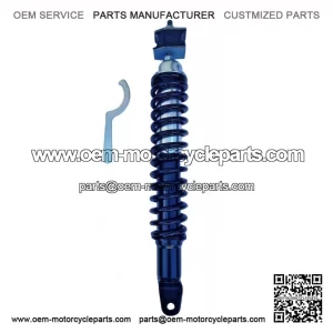 Rear Shock with Shock Mount Rubber for Vespa LML, PX 80/125/150/200, Sprint & VBB.