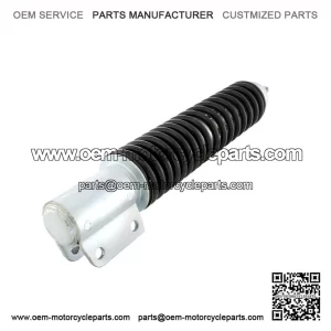 Standard Carbon Black Spring Front Shock Absorber, Vespa PX125E, PX150E, PX200E