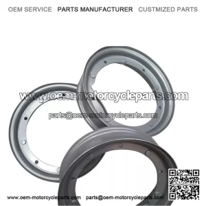 Three Silver Colour Split Rims for LML & VESPA PX.