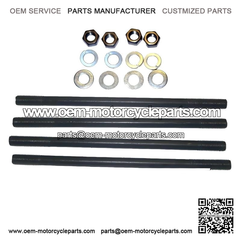 High Strength Cylinder Stud Kit with Fixings for Vespa PX 125.