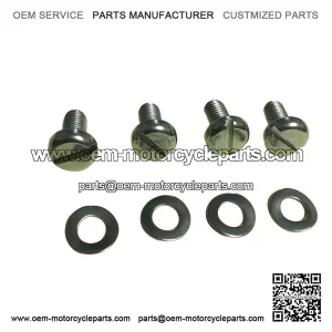 Stainless Steel Flywheel Cover Screw Set for Vespa PX, P200E, T5 & LML.