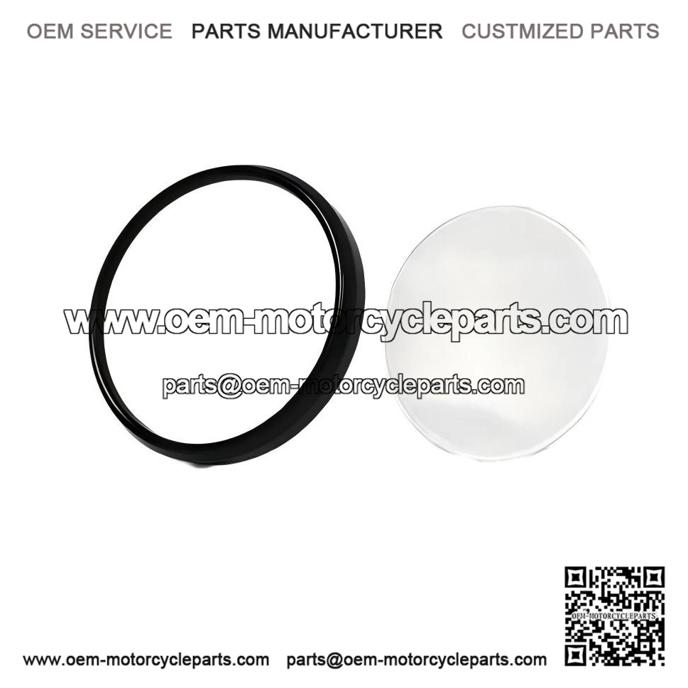 Frame Lock Nut + Speedometer Glass, Vespa Px Pe 125 150 200