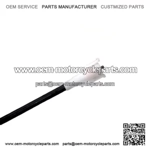 Black Clip-In Speedometer Cable (Inner & Outer) for Vespa PX.