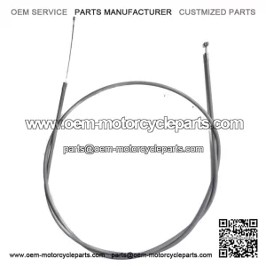 Grey Friction-Free Teflon-Lined Throttle Cable (Inner & Outer) for PX, T5, LML & PK.