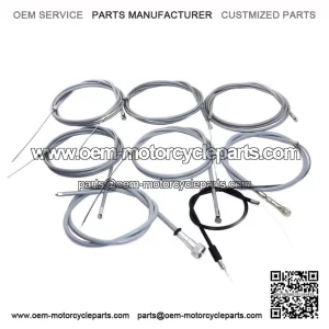 Control Cable Set ?C compatible with Vespa PX, P, Stella, P200e, PX150 & PX200 Scooters.