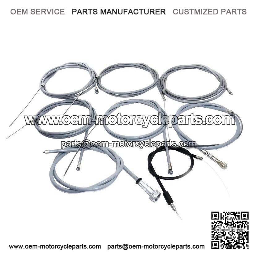 Control Cable Set ?C compatible with Vespa PX, P, Stella, P200e, PX150 & PX200 Scooters.