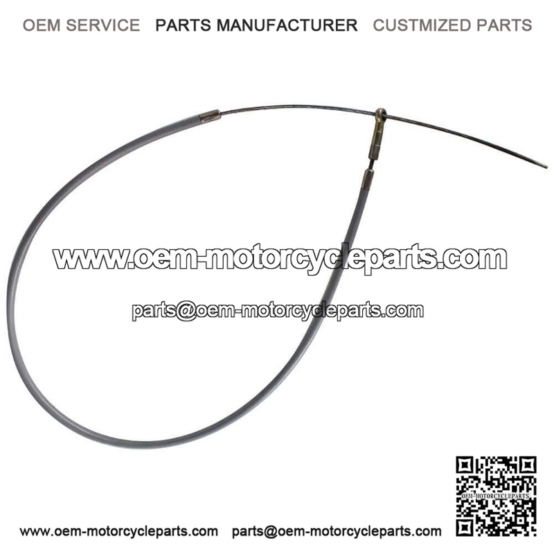 Complete Rear Brake Cable with Loop for Vespa P/PX Scooters.