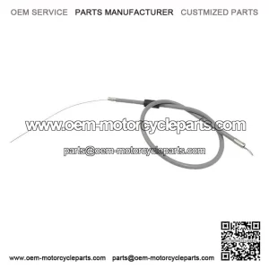 Brand New Grey Friction-Free Choke Cable (Inner & Outer) for VESPA PX, T5 & LML (#23D24).